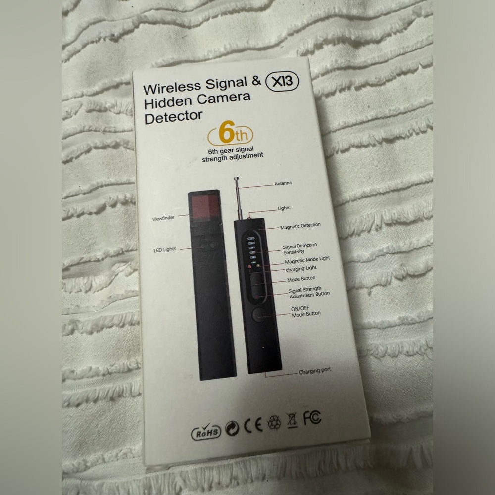 Wireless Signal & Hidden Camera Detector X13